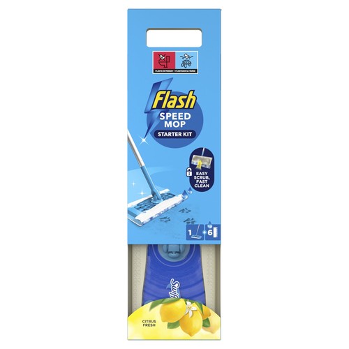 Flash speedmop wet mop starter - speedmop,