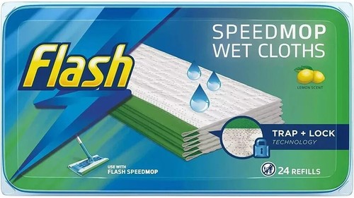 24pk flash speedmop wet - 24pk,