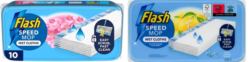Flash speedmop wet floor - flash, wipes